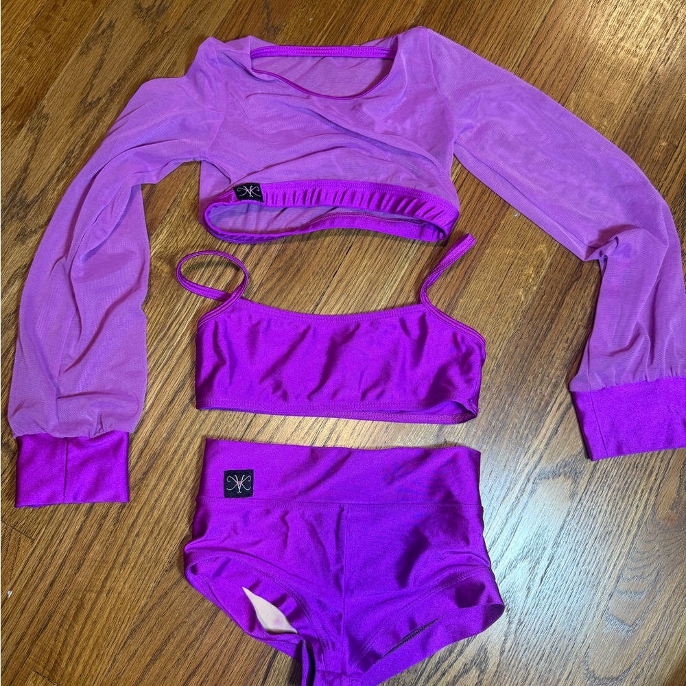 Purple Kids Matching Set